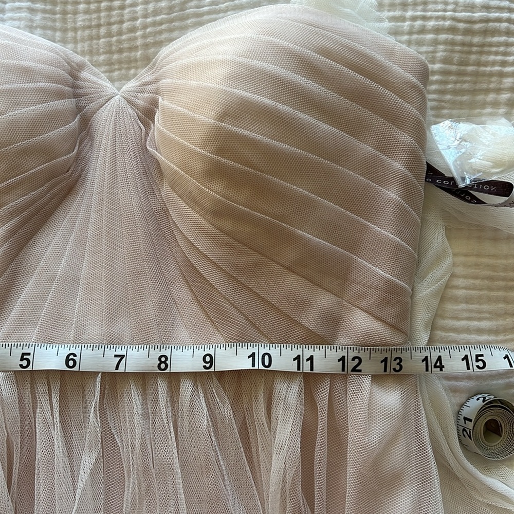 JENNY YOO for Anthro Wedding Dress size 6, NWOT - Picture 8 of 12